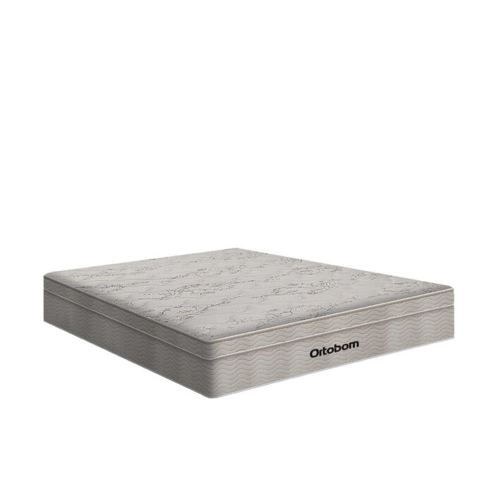 Cama Box Casal + Colchão De Molas Ensacadas - AirTech SpringPocket 138x188x65cm Preto - Image 2