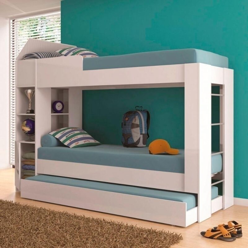 Beliche Cama Aux c/ 3 Colchões Treliche Cm-15