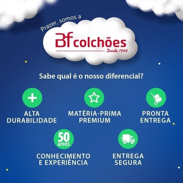 Colchão Solteiro Espuma D45 Extra Firme Ortopédico Antialérgico Certificado 78x188x24cm - - Image 2