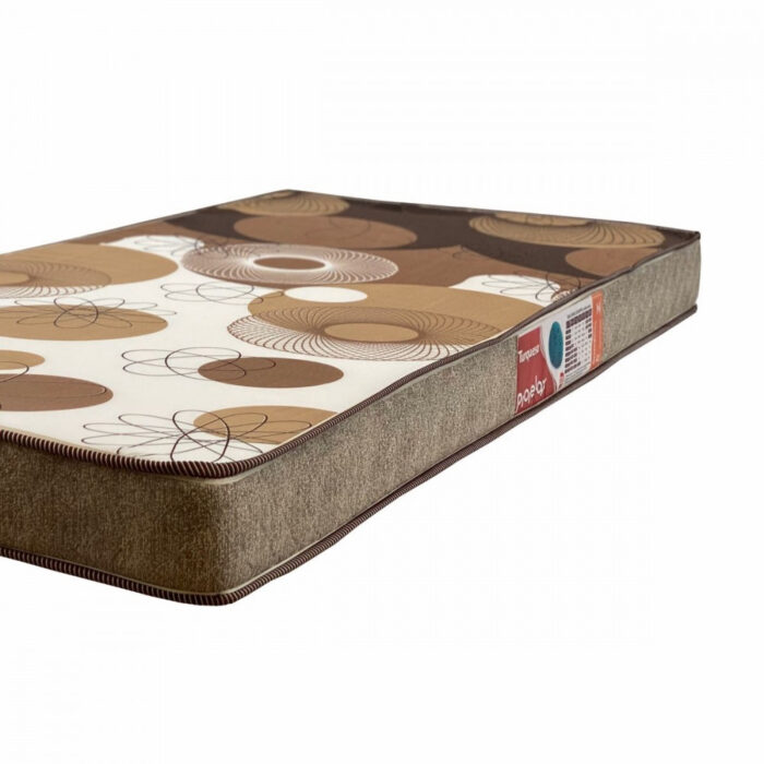 Colchão Solteiro Espuma D33 Turquesa 78cm x 188cm x 12cm Marrom Estampado - Image 2