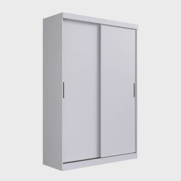 Guarda Roupa Solteiro 2 Portas Correr 2 Gavetas Tuco